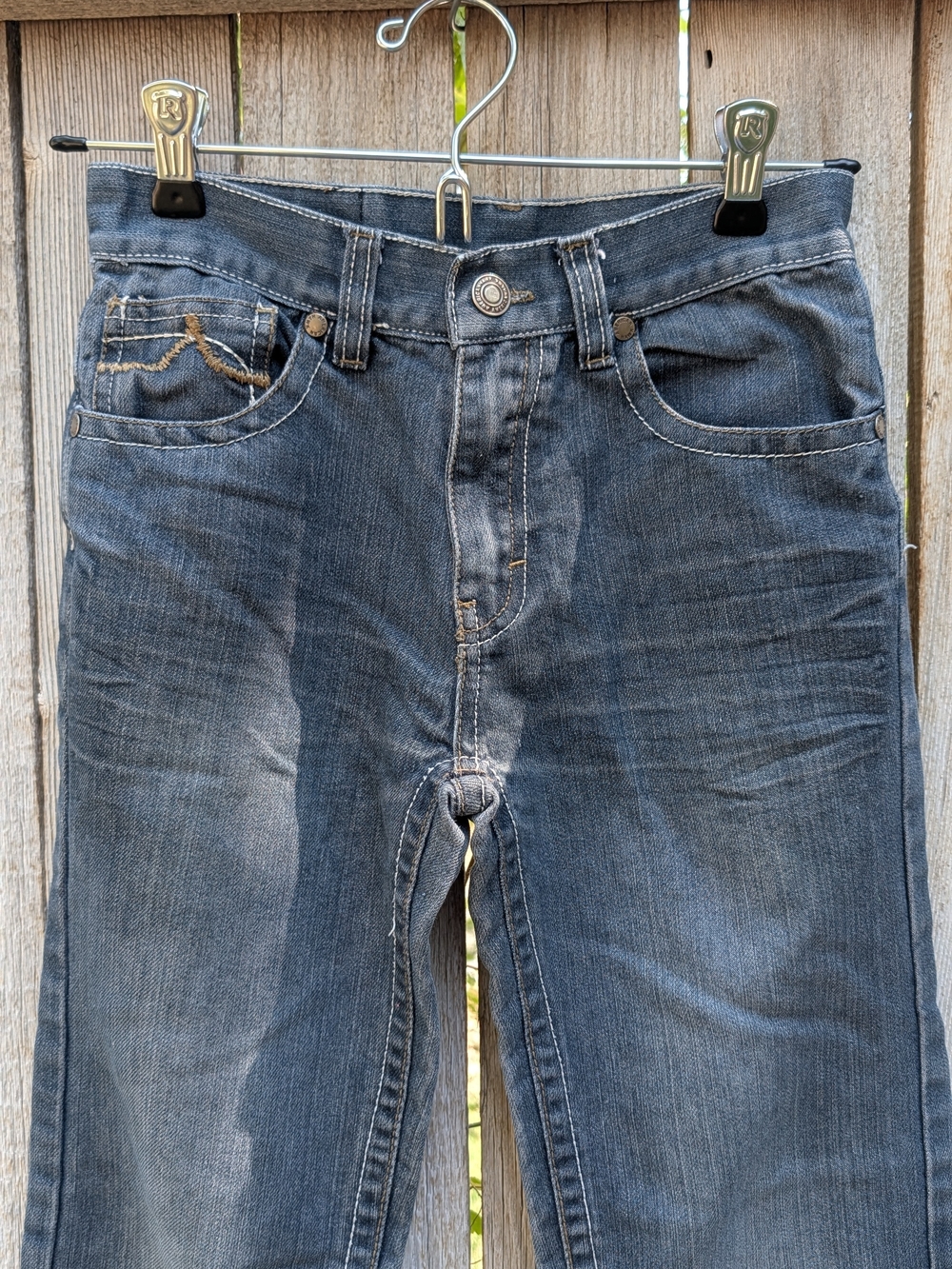 American Hawk Skinny Fit Boys Jeans Size 10 Denim Jeans